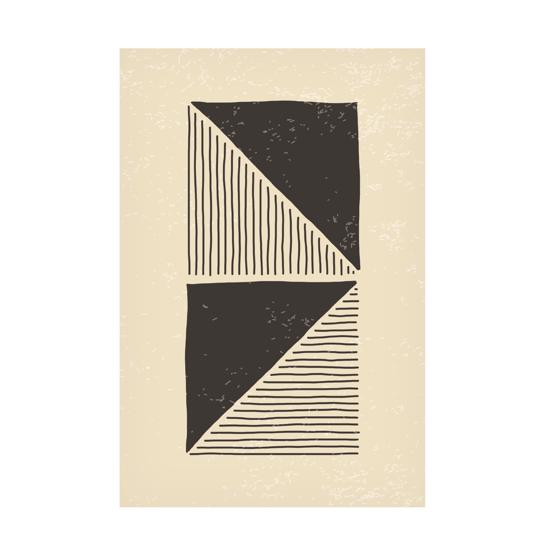 Trademark Fine Art jay stanley  Abstract Black Set 2 Canvas Wall Art