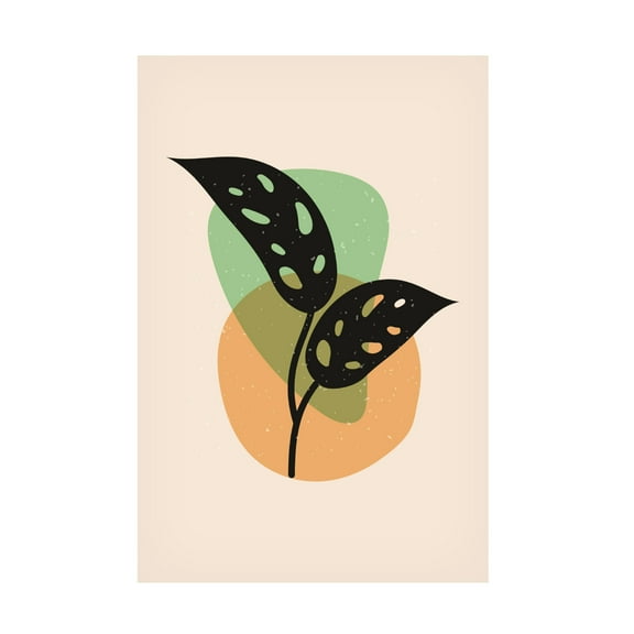 Trademark Fine Art jay stanley Abstract Botanical 1 Canvas Wall Art