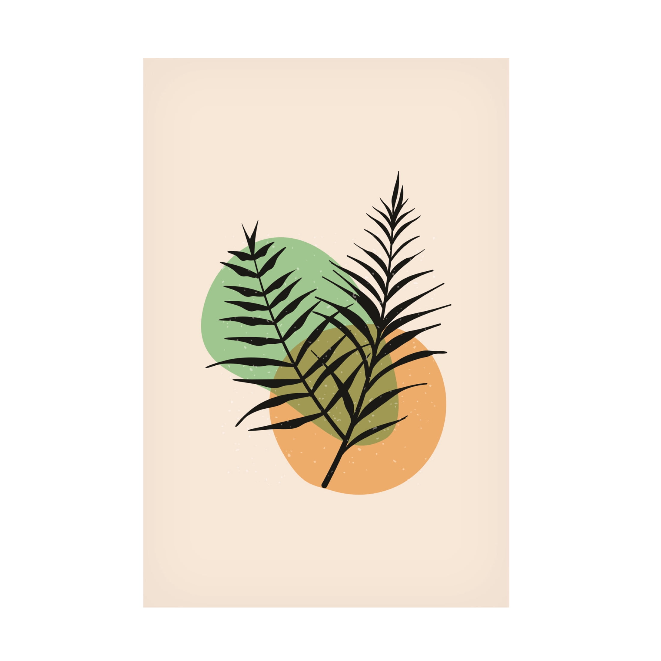 Trademark Fine Art jay stanley  Abstract Botanical 3 Canvas Wall Art