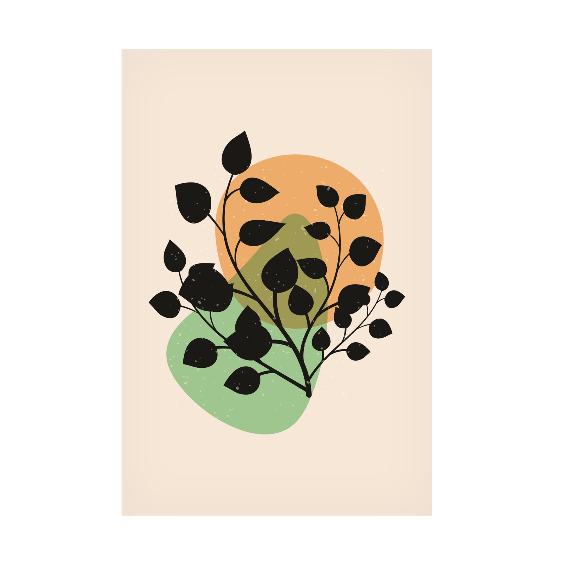 Trademark Fine Art jay stanley Abstract Botanical 4 Canvas Wall Art