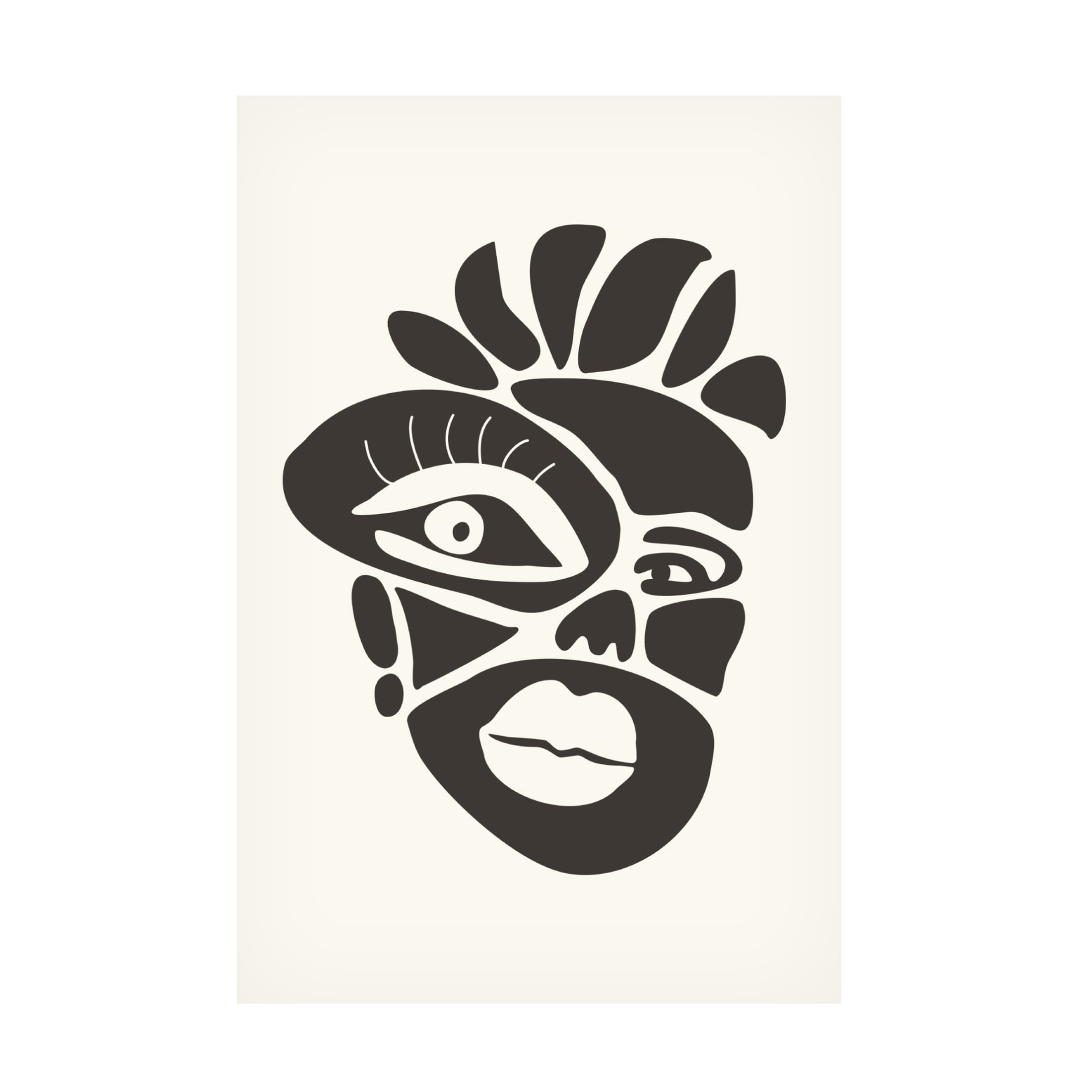 Trademark Fine Art jay stanley Abstract Faces Series 1 Canvas Wall Art