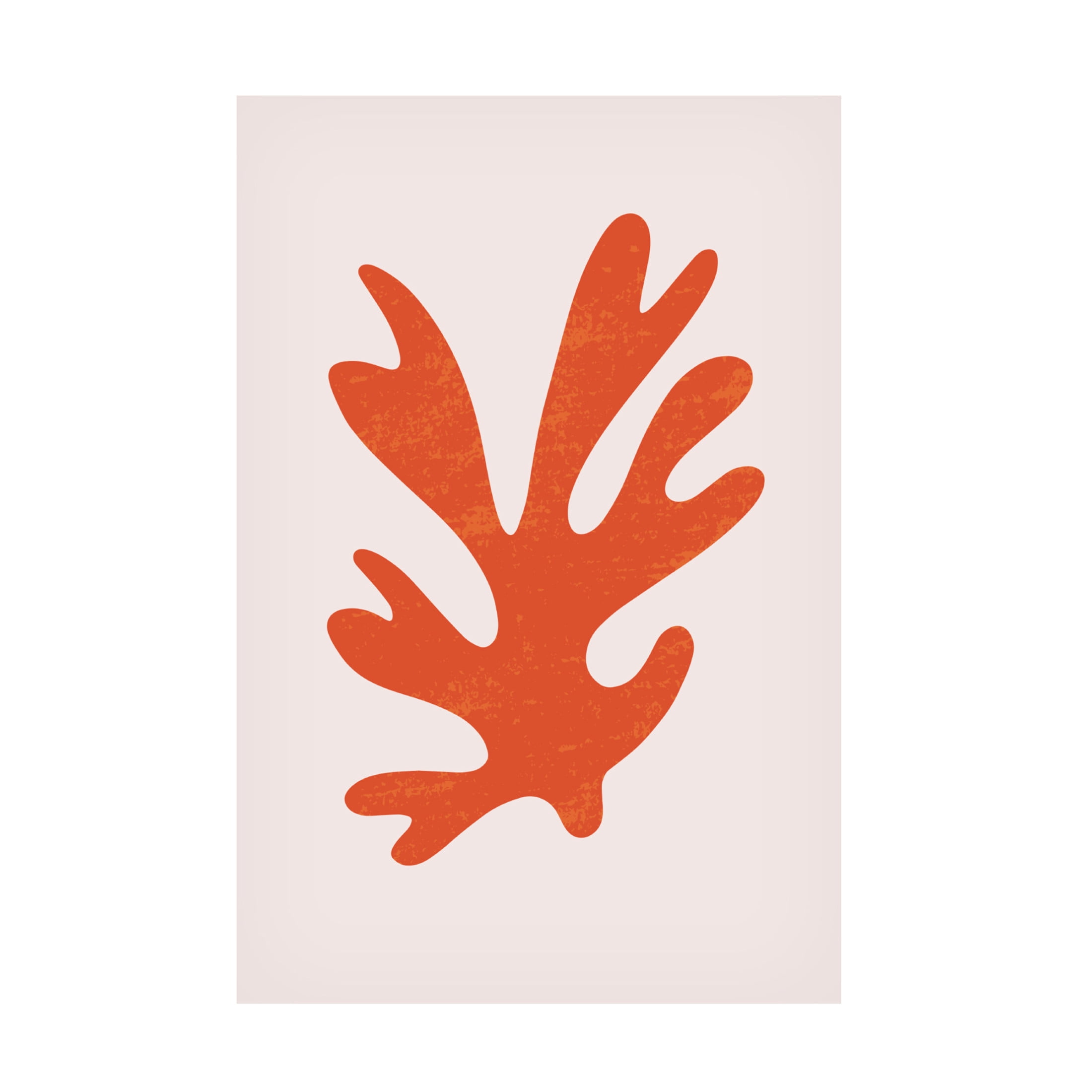 Trademark Fine Art jay stanley Abstract Red Algae Canvas Wall Art