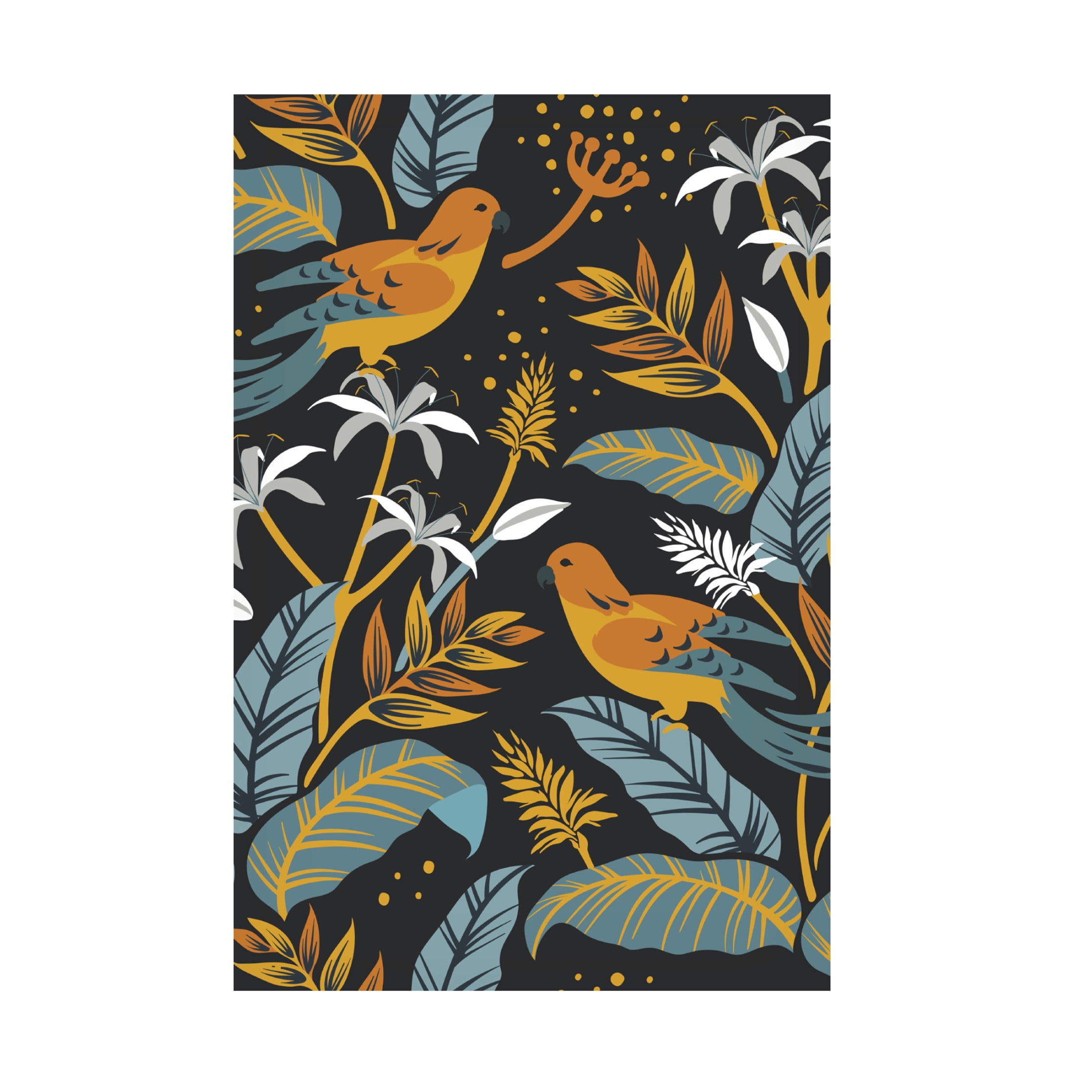 Trademark Fine Art jay stanley Birds and Plants Canvas Wall Art