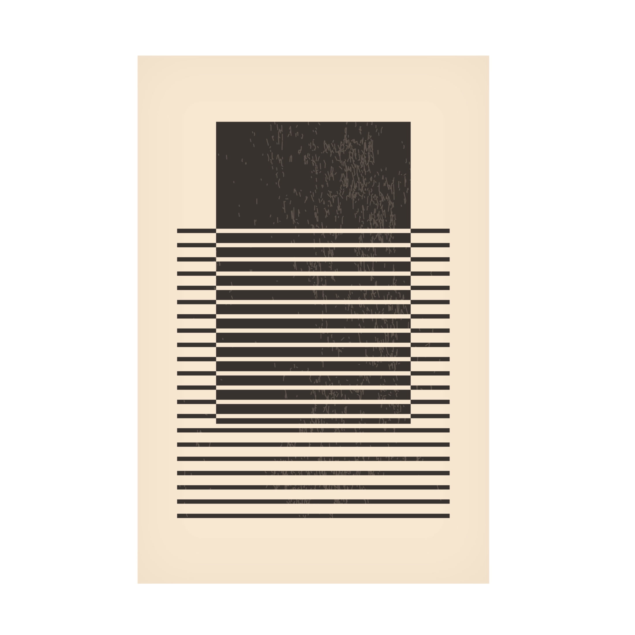 Trademark Fine Art jay stanley  Black and White Line Series 4 Canvas Wall Art