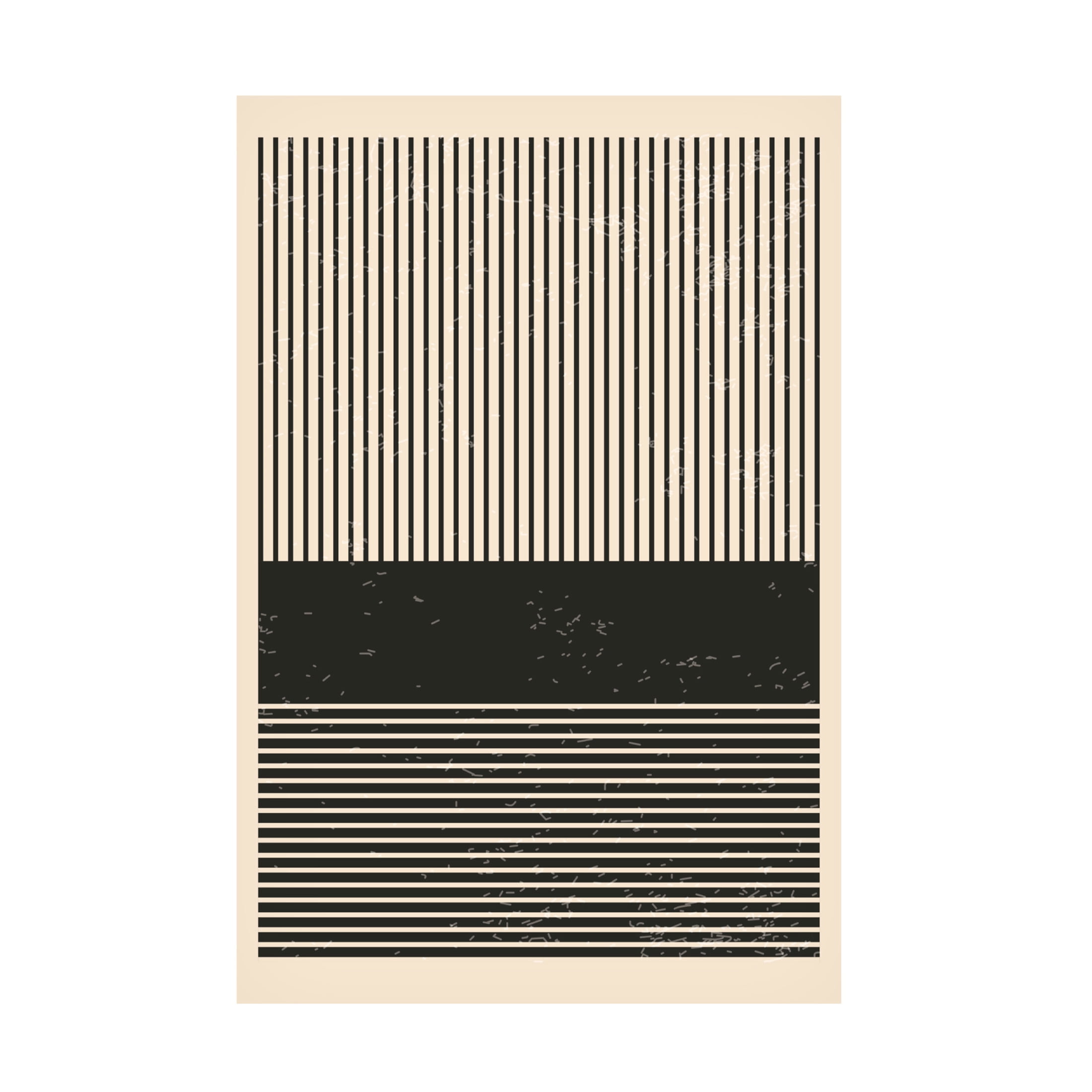 Trademark Fine Art jay stanley  Black and White Minimal Series 4 Canvas Wall Art