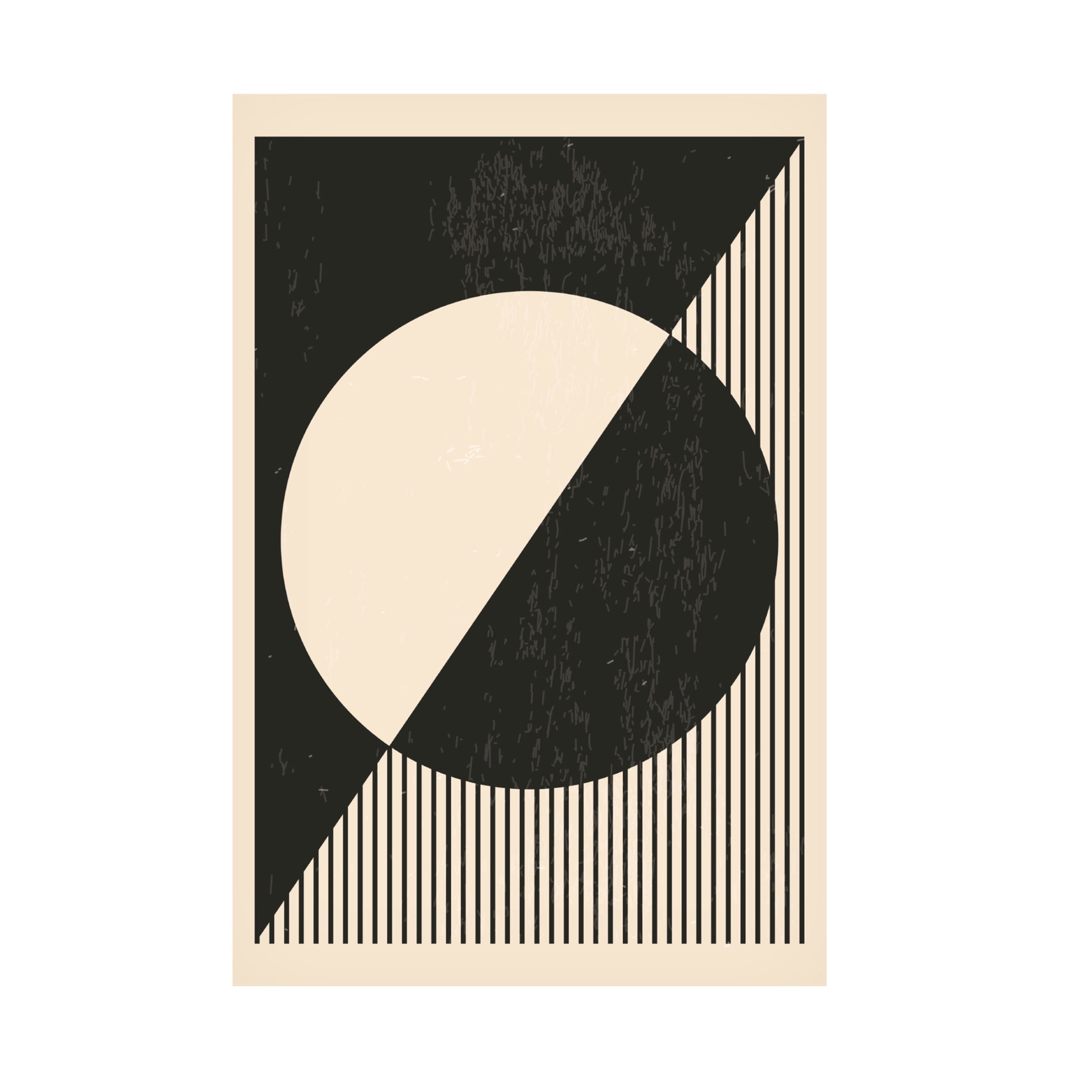 Trademark Fine Art jay stanley Black and White Planets Series 2 Canvas Wall Art