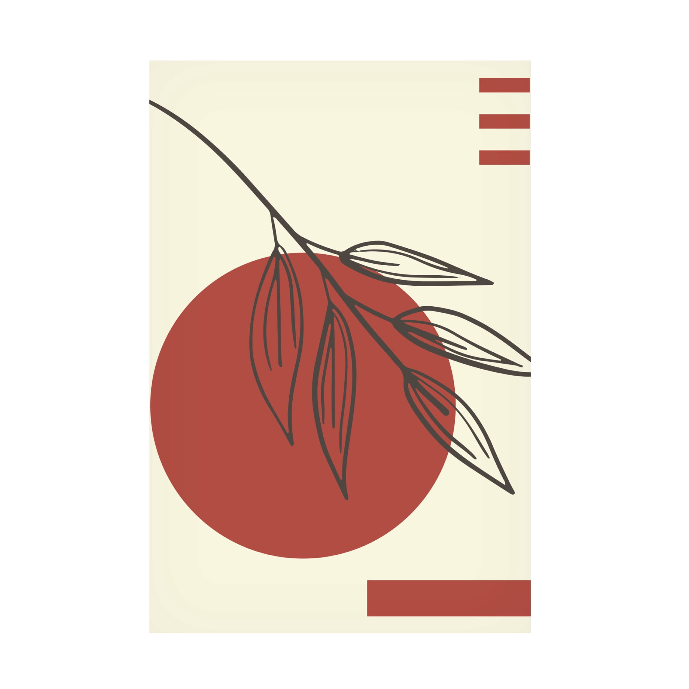Trademark Fine Art jay stanley Boho Botanicals 3 Canvas Wall Art