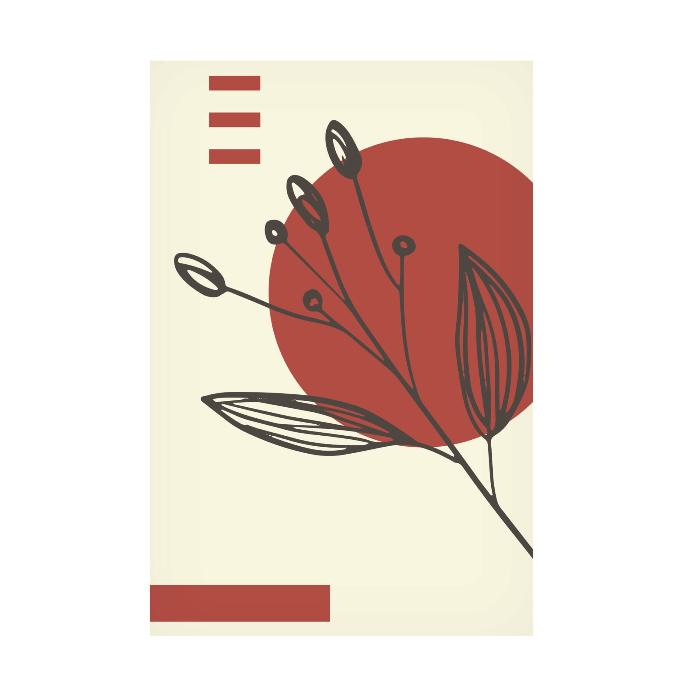 Trademark Fine Art jay stanley Boho Botanicals 4 Canvas Wall Art