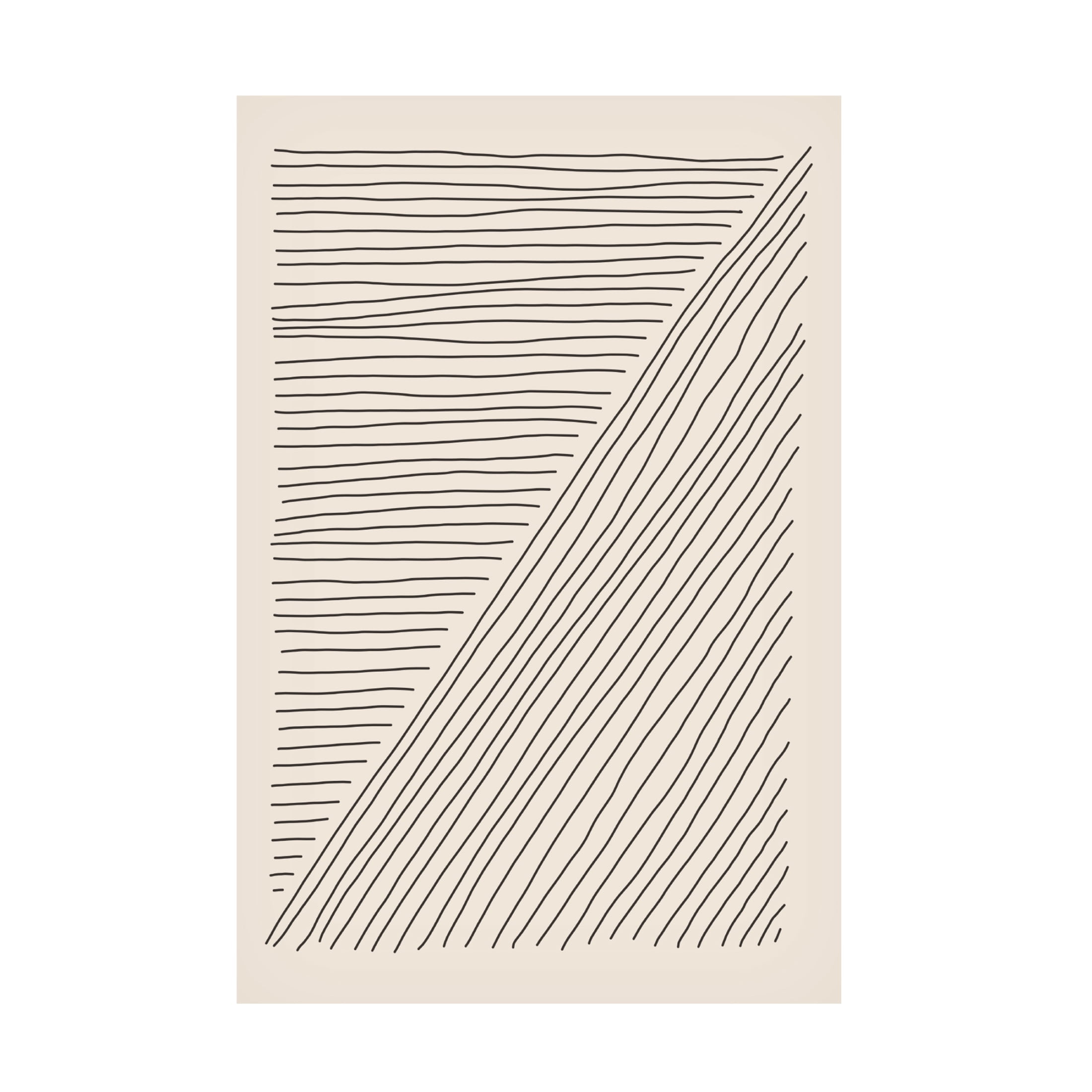 Trademark Fine Art jay stanley  Boho Line Vibes 3 Canvas Wall Art