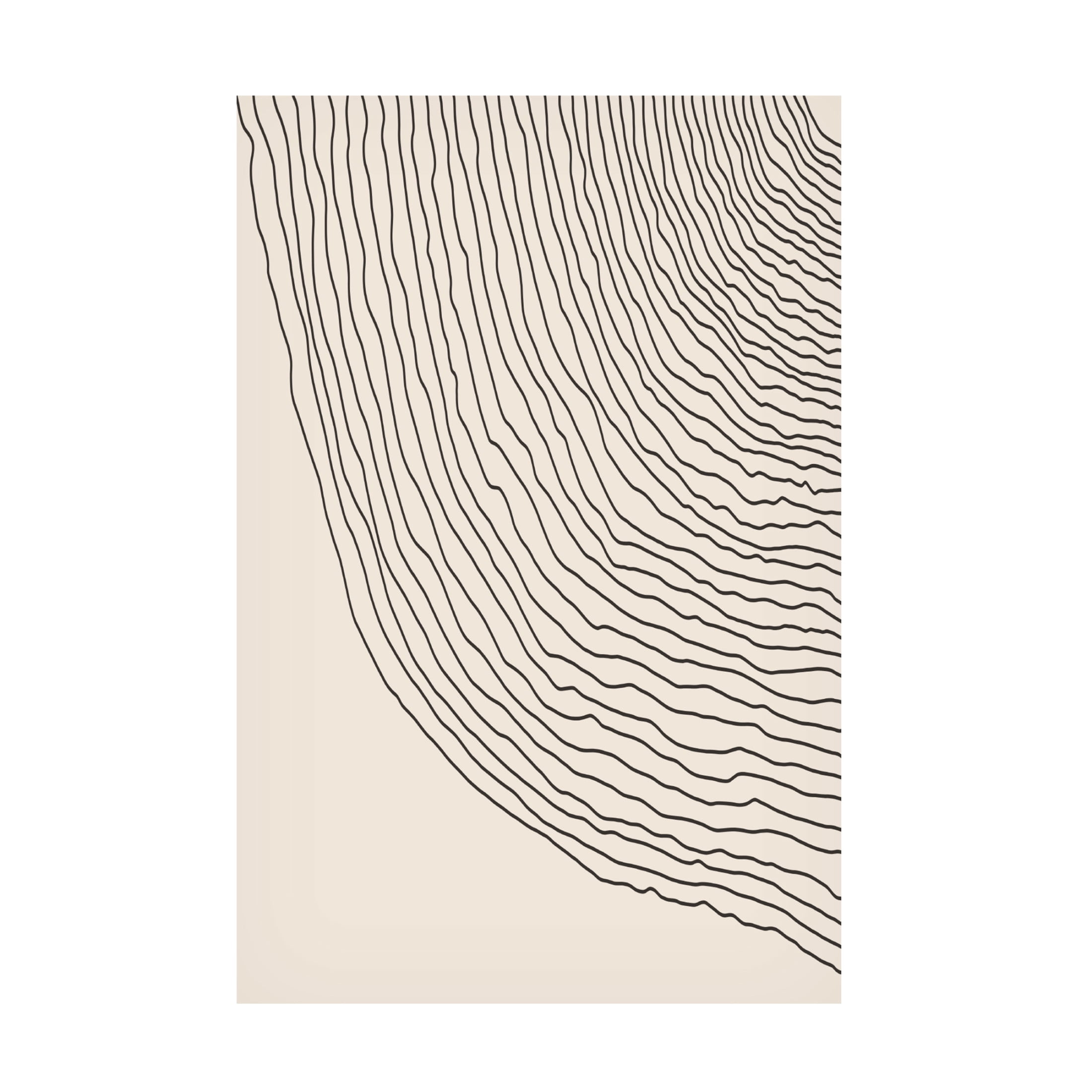Trademark Fine Art jay stanley  Boho Lines Series 6 Canvas Wall Art
