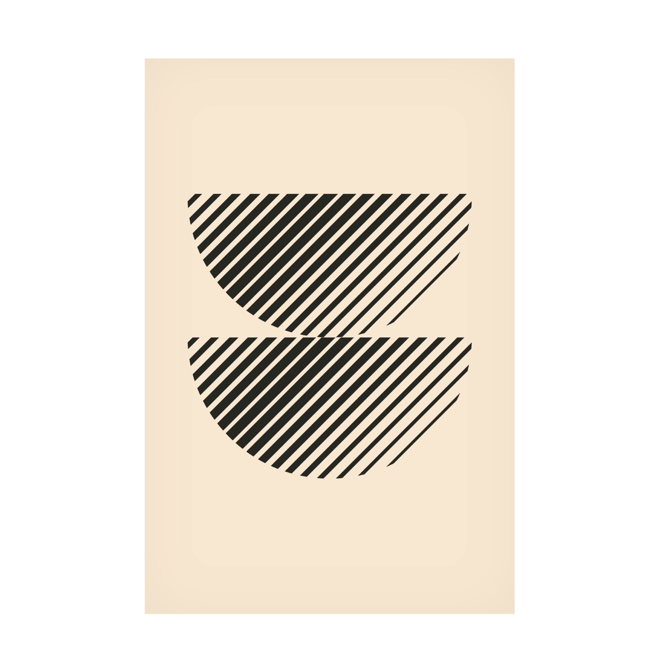 Trademark Fine Art jay stanley  Boho Minimal Shape 1 Canvas Wall Art