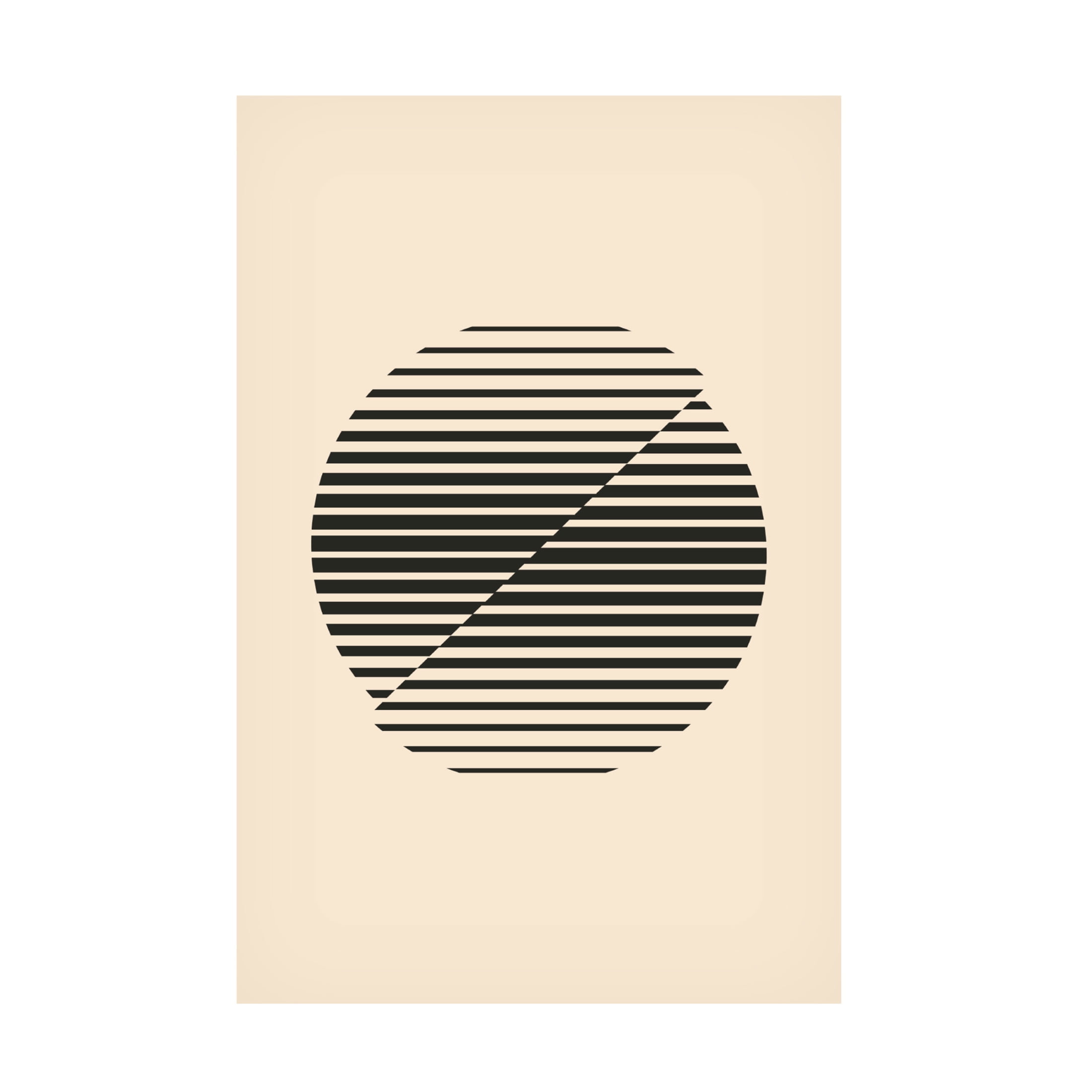Trademark Fine Art jay stanley  Boho Minimal Shape 2 Canvas Wall Art