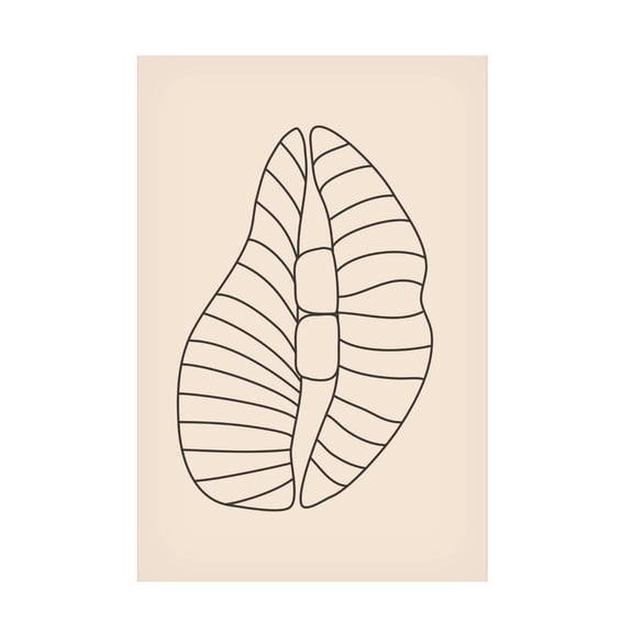 Trademark Fine Art jay stanley Boho Mouth Canvas Wall Art