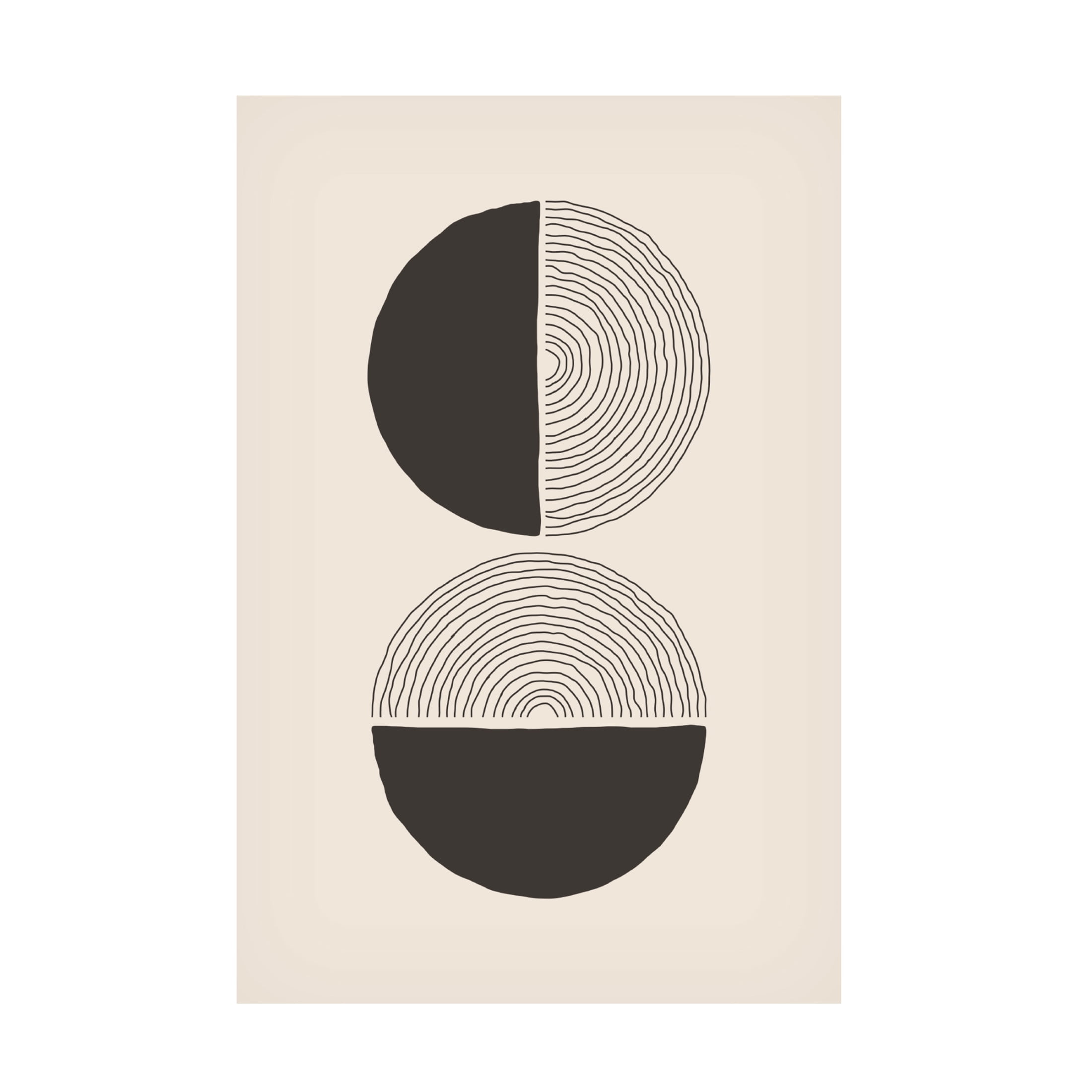 Trademark Fine Art jay stanley  Boho Sun Series 1 Canvas Wall Art