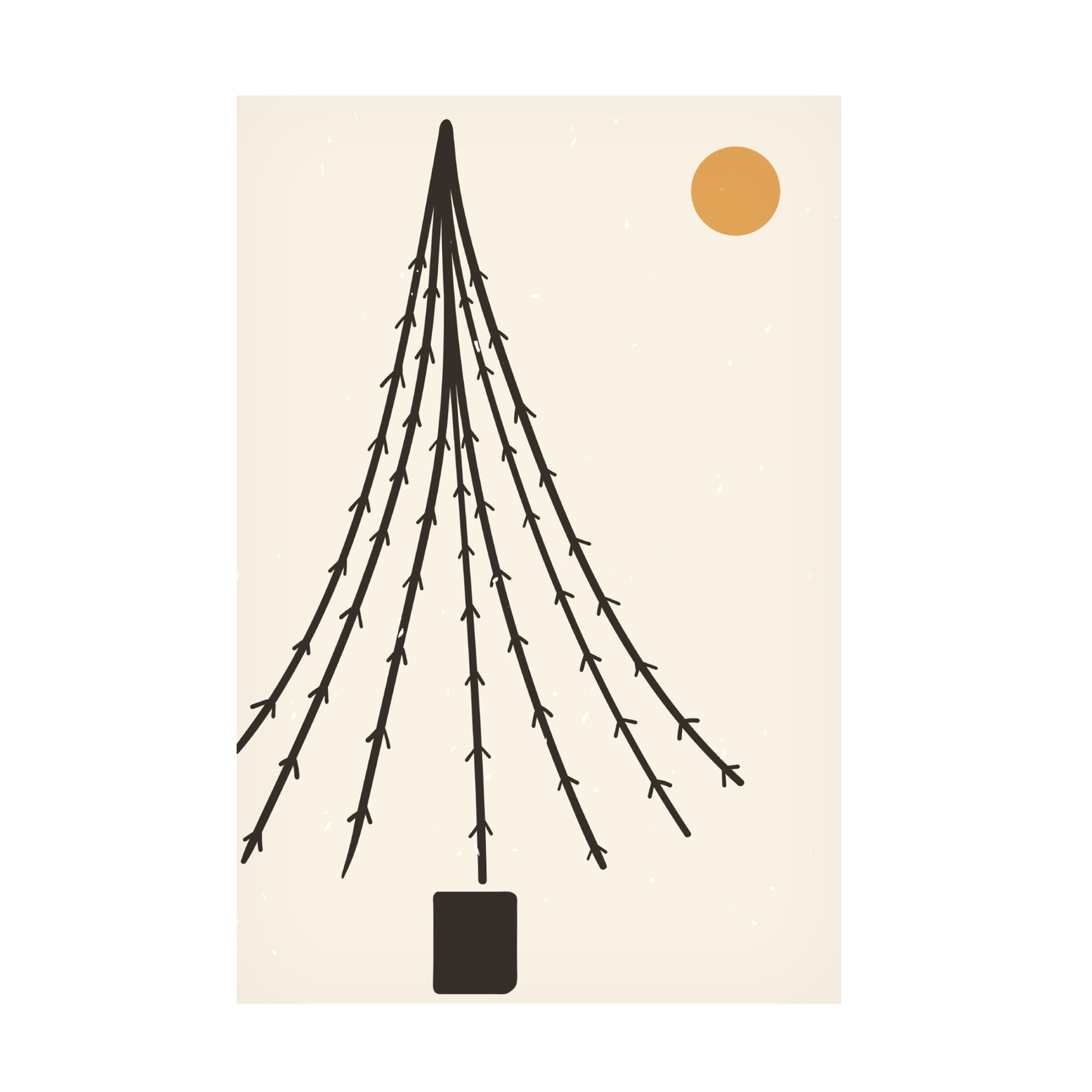 Trademark Fine Art jay stanley Boho Tree Canvas Wall Art