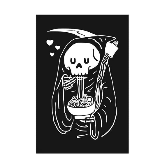 Trademark Fine Art jay stanley But First...noodles Canvas Wall Art