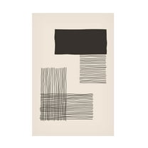 Trademark Fine Art jay stanley Dark Minimalism Series 2 Canvas Wall Art
