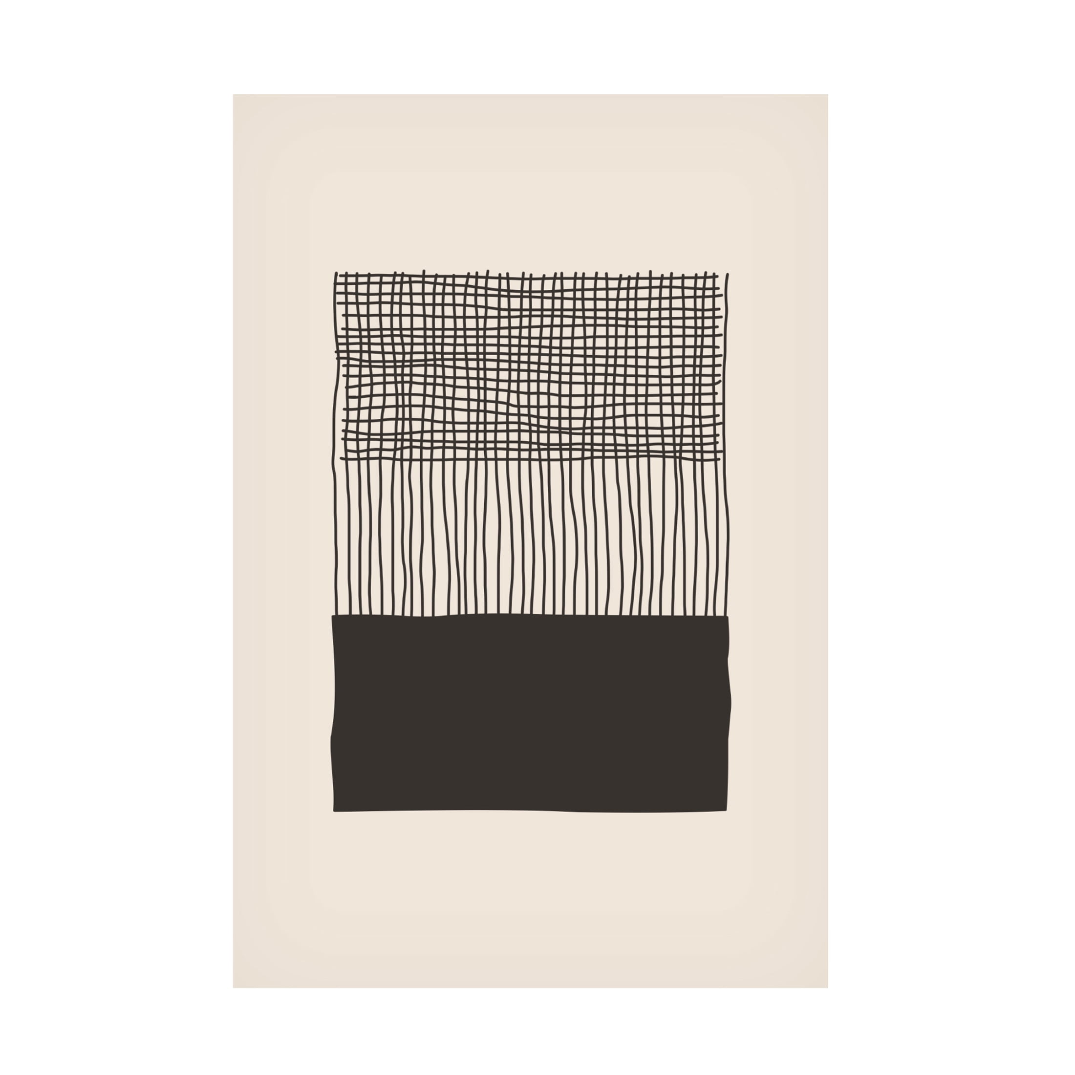 Trademark Fine Art jay stanley Dark Minimalism Series 3 Canvas Wall Art