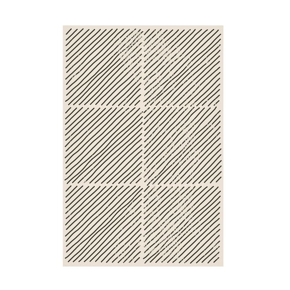 Trademark Fine Art jay stanley Geometric Minimal Set 4 Canvas Wall Art