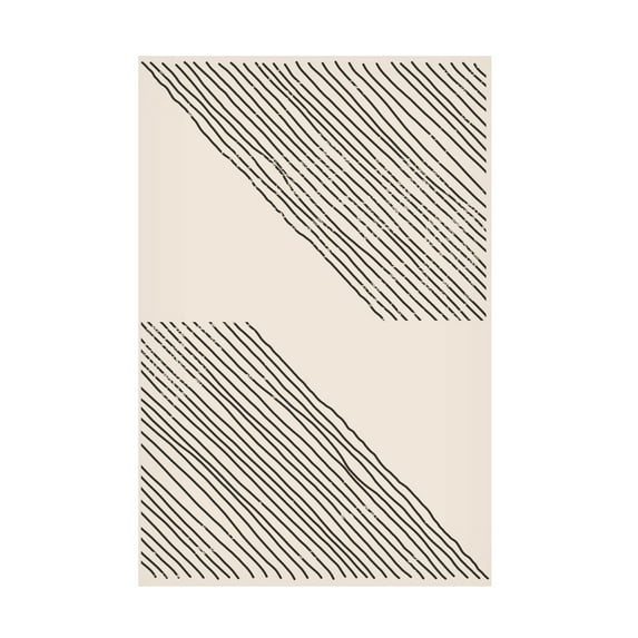 Trademark Fine Art jay stanley Geometric Set 1 Canvas Wall Art