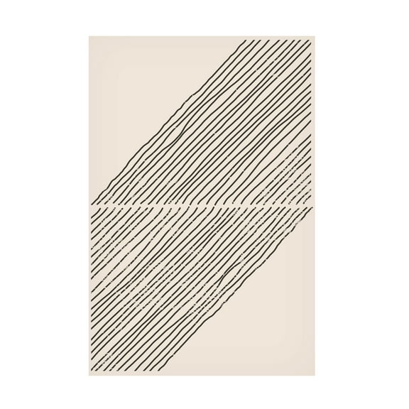 Trademark Fine Art jay stanley Geometric Set 3 Canvas Wall Art