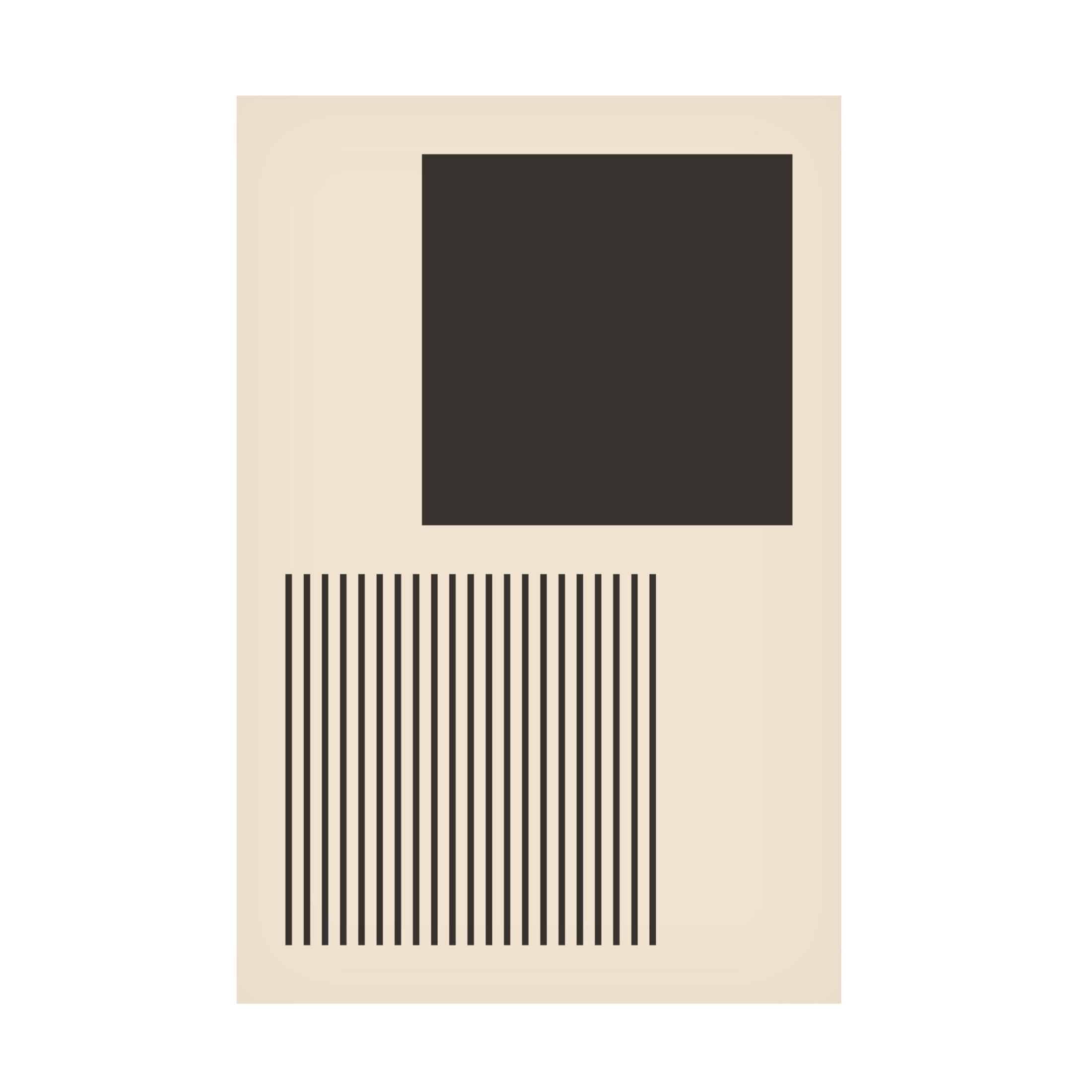 Trademark Fine Art jay stanley Geometric Squares 1 Canvas Wall Art