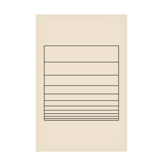 Trademark Fine Art jay stanley Geometric Vibes 7 Canvas Wall Art