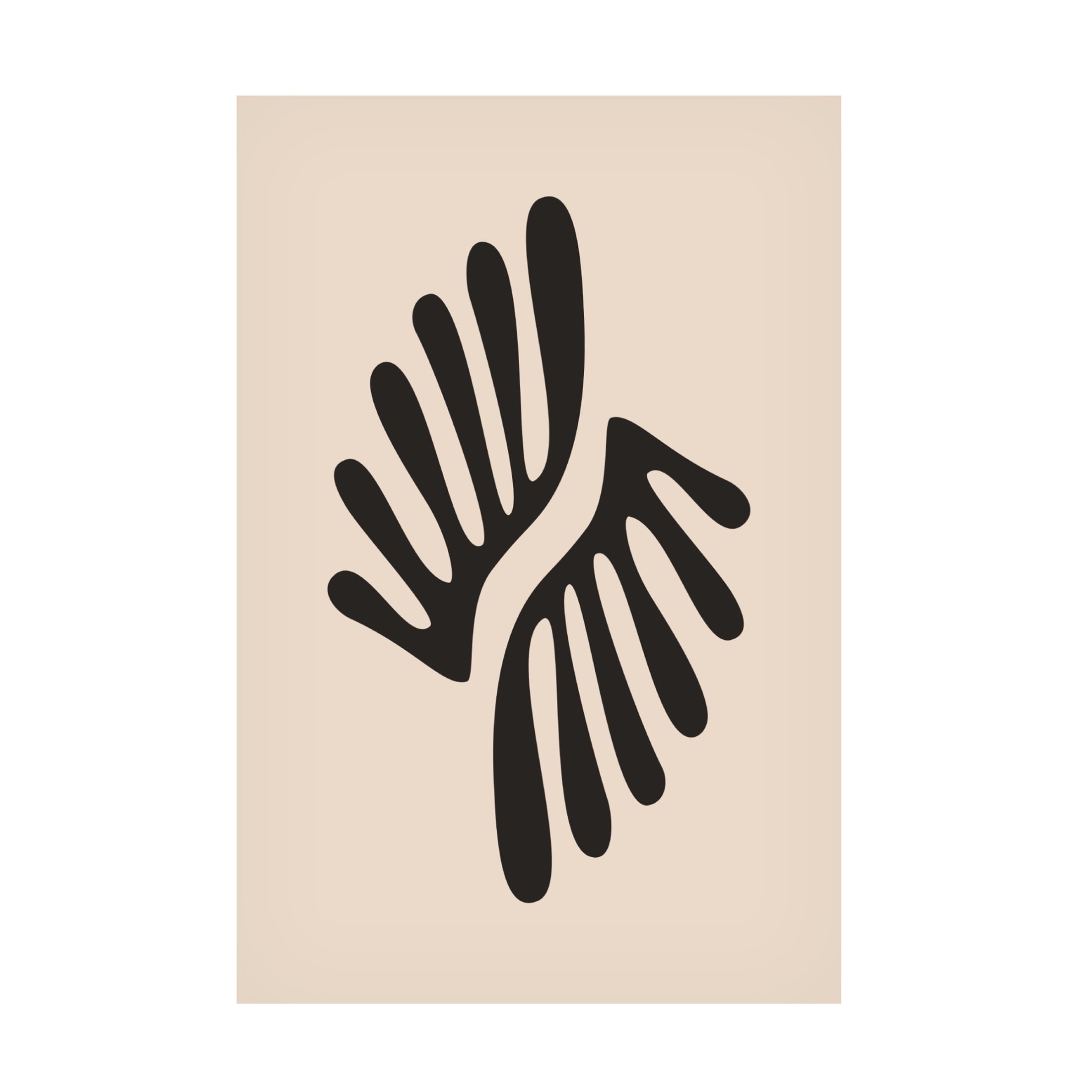 Trademark Fine Art jay stanley Henri Matisse Black Algae Collection 1 Canvas Wall Art
