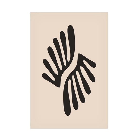 Trademark Fine Art jay stanley Henri Matisse Black Algae Collection 1 Canvas Wall Art