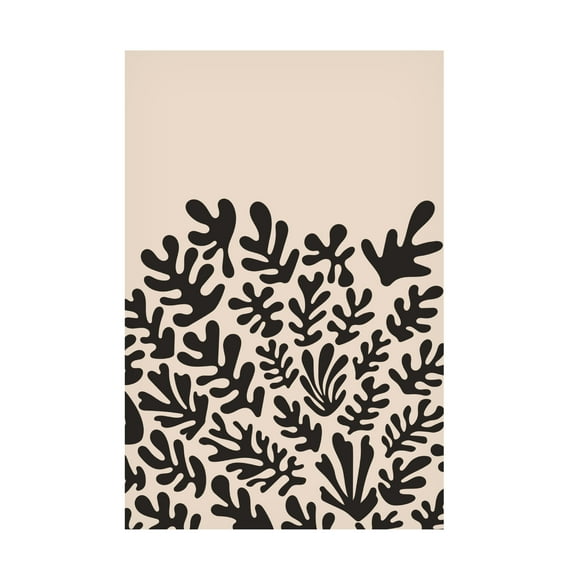 Trademark Fine Art jay stanley Henri Matisse Black Algae Collection 2 Canvas Wall Art
