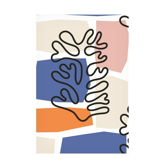 Trademark Fine Art jay stanley Henri Matisseas Fabulous Algae 2 Canvas Wall Art