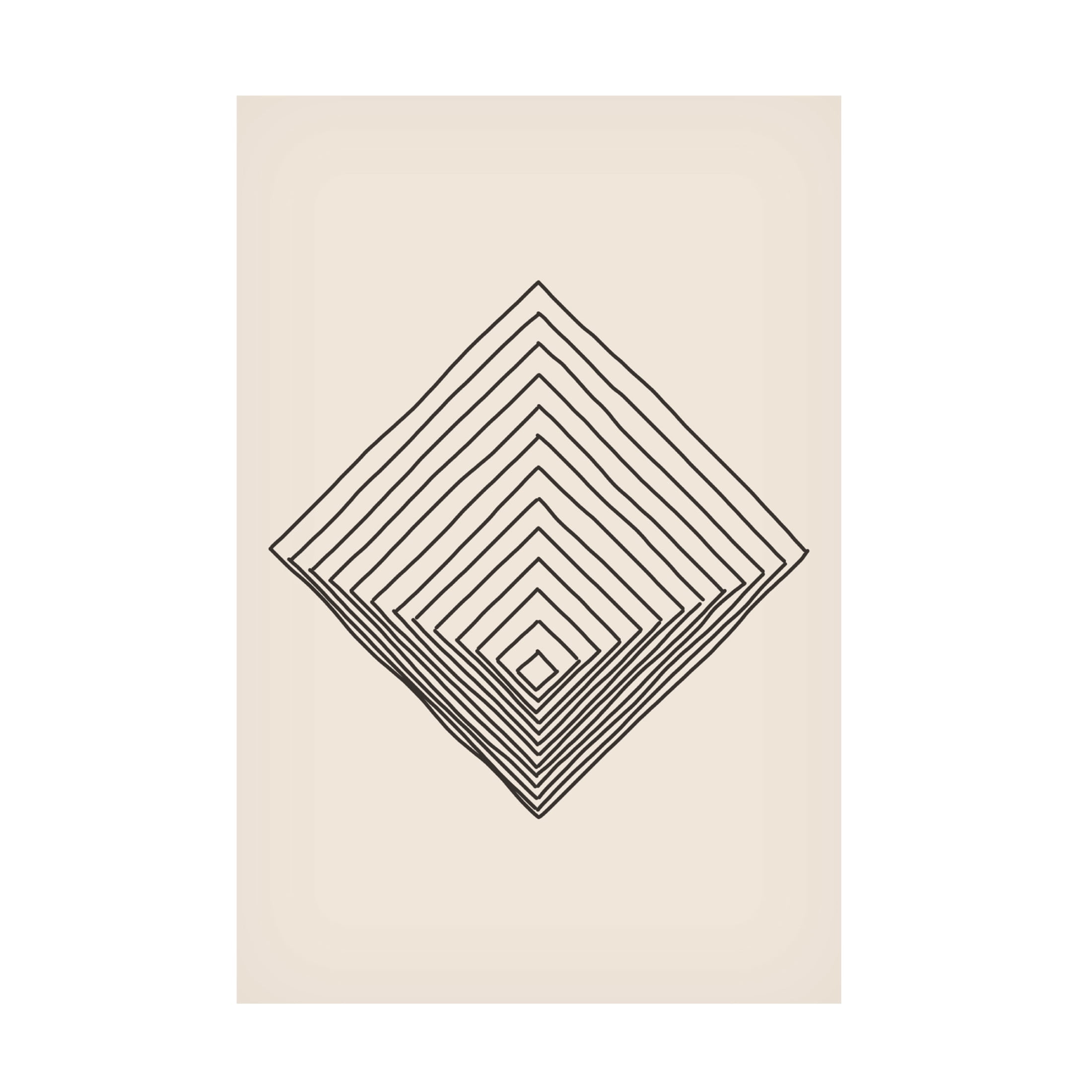 Trademark Fine Art jay stanley Imperfect Lines 1 Canvas Wall Art