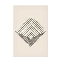 Trademark Fine Art jay stanley Imperfect Lines 1 Canvas Wall Art