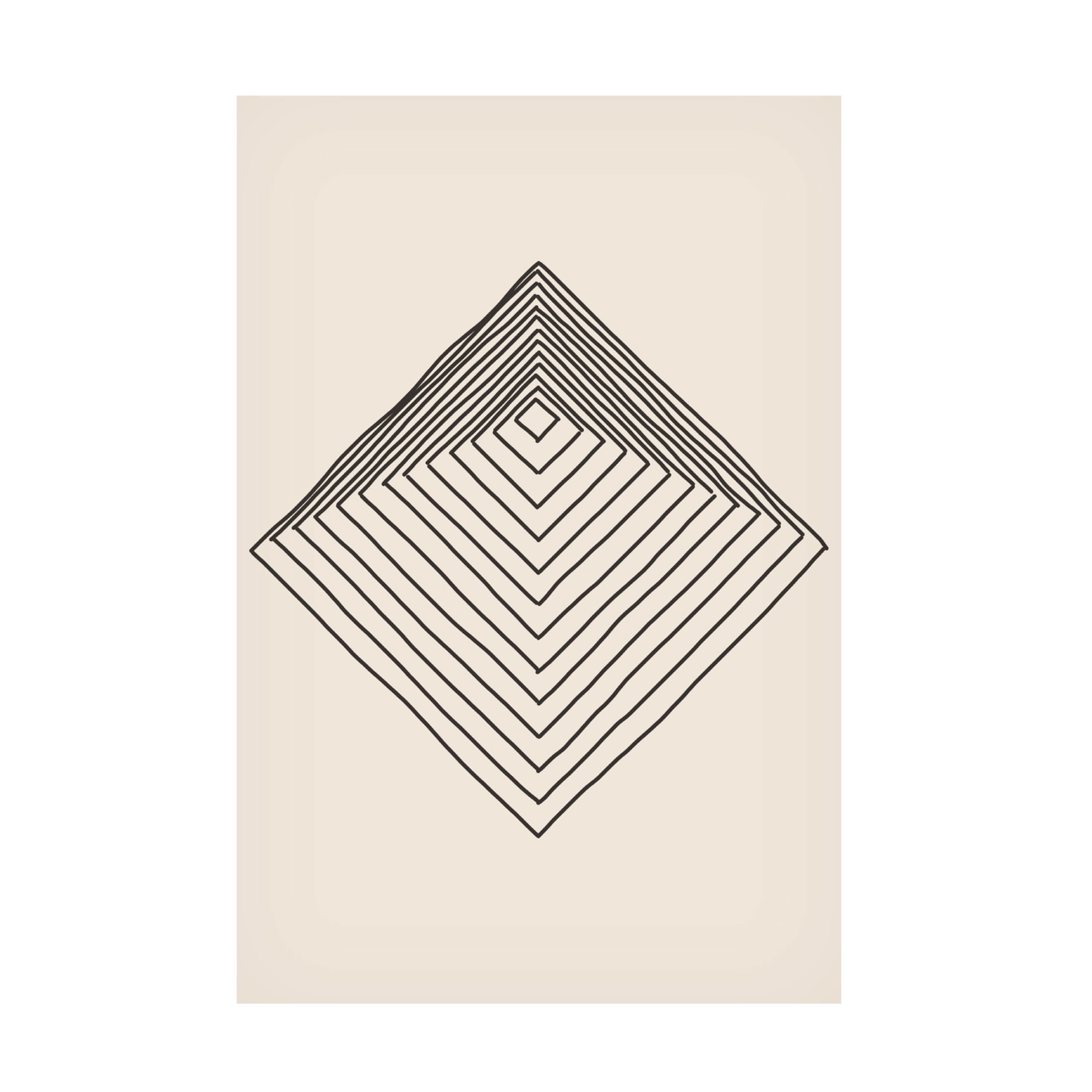 Trademark Fine Art jay stanley Imperfect Lines 2 Canvas Wall Art