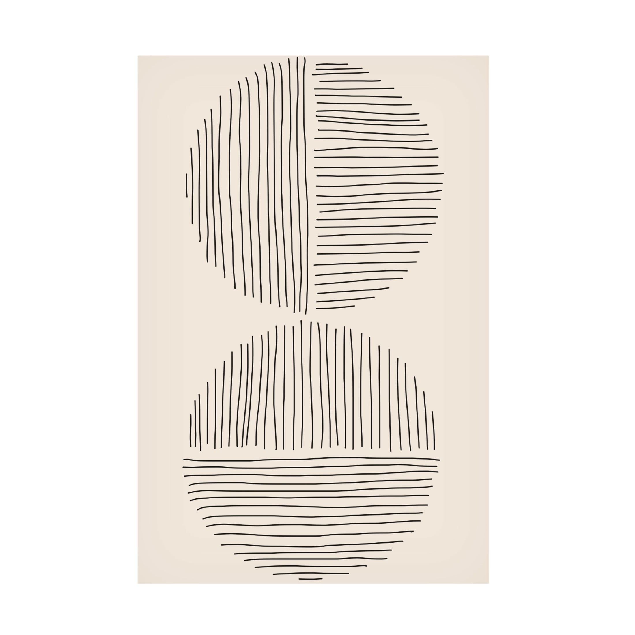 Trademark Fine Art jay stanley Minimal Circle Series 3 Canvas Wall Art
