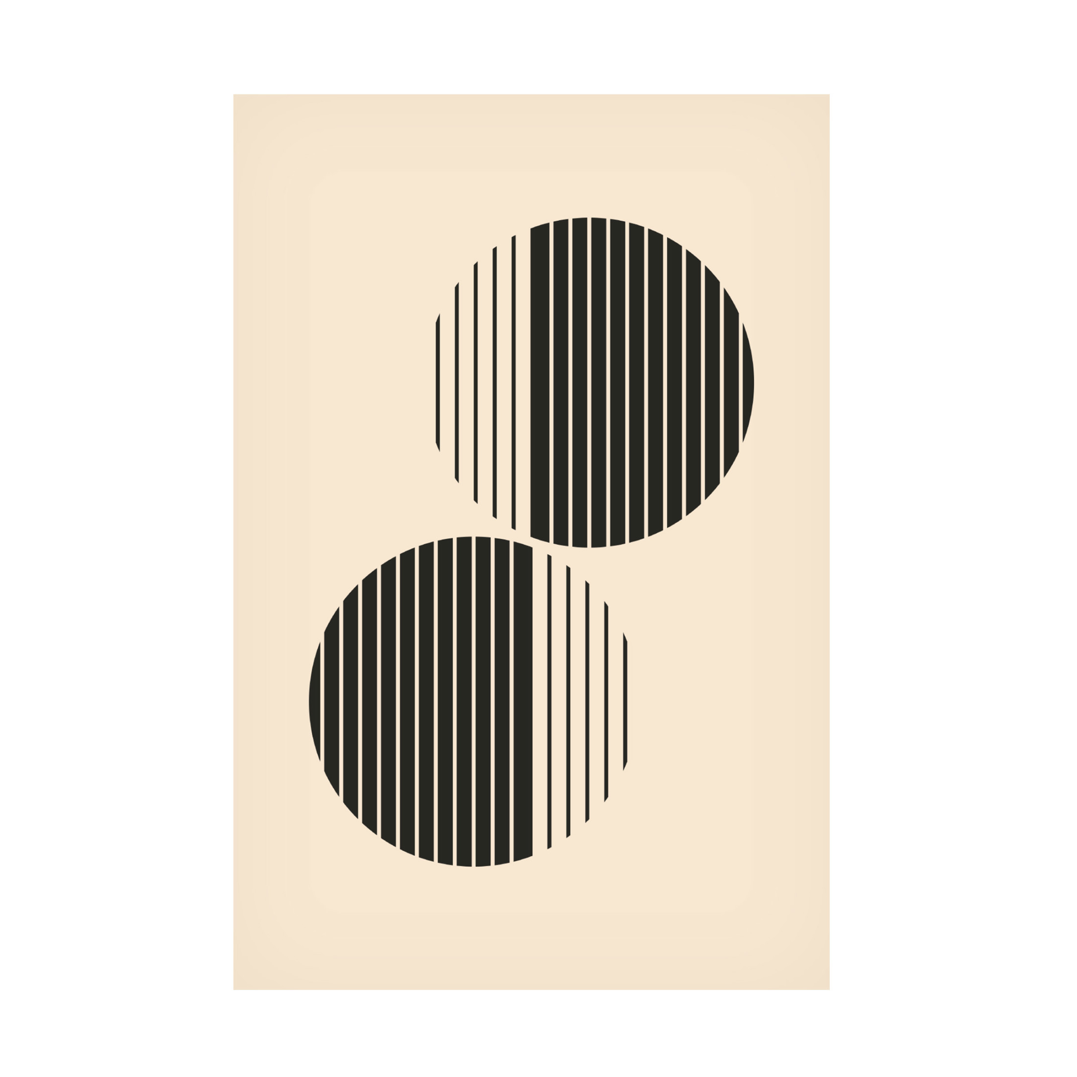 Trademark Fine Art jay stanley  Minimal Circle Vibes 2 Canvas Wall Art