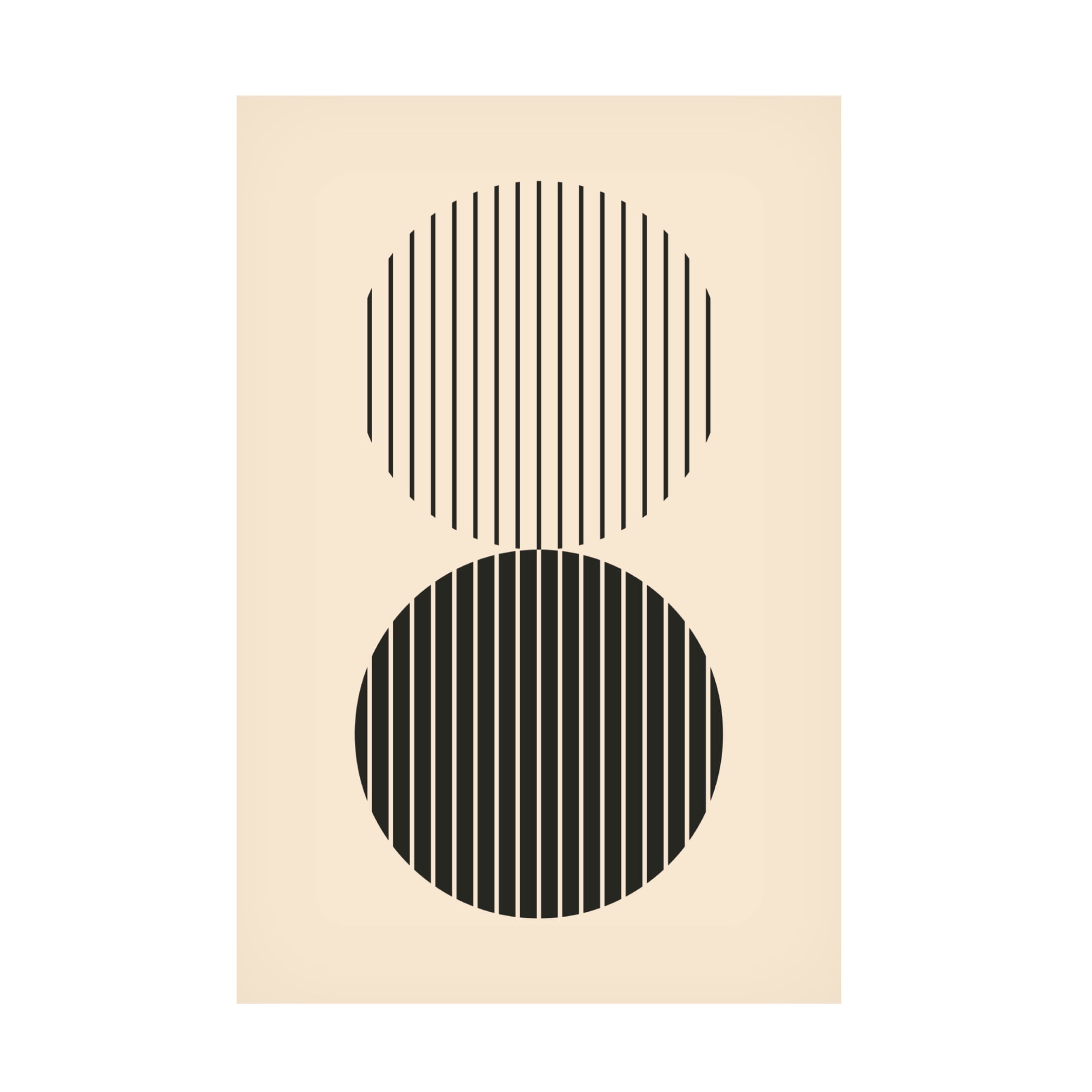 Trademark Fine Art jay stanley Minimal Circle Vibes 4 Canvas Wall Art