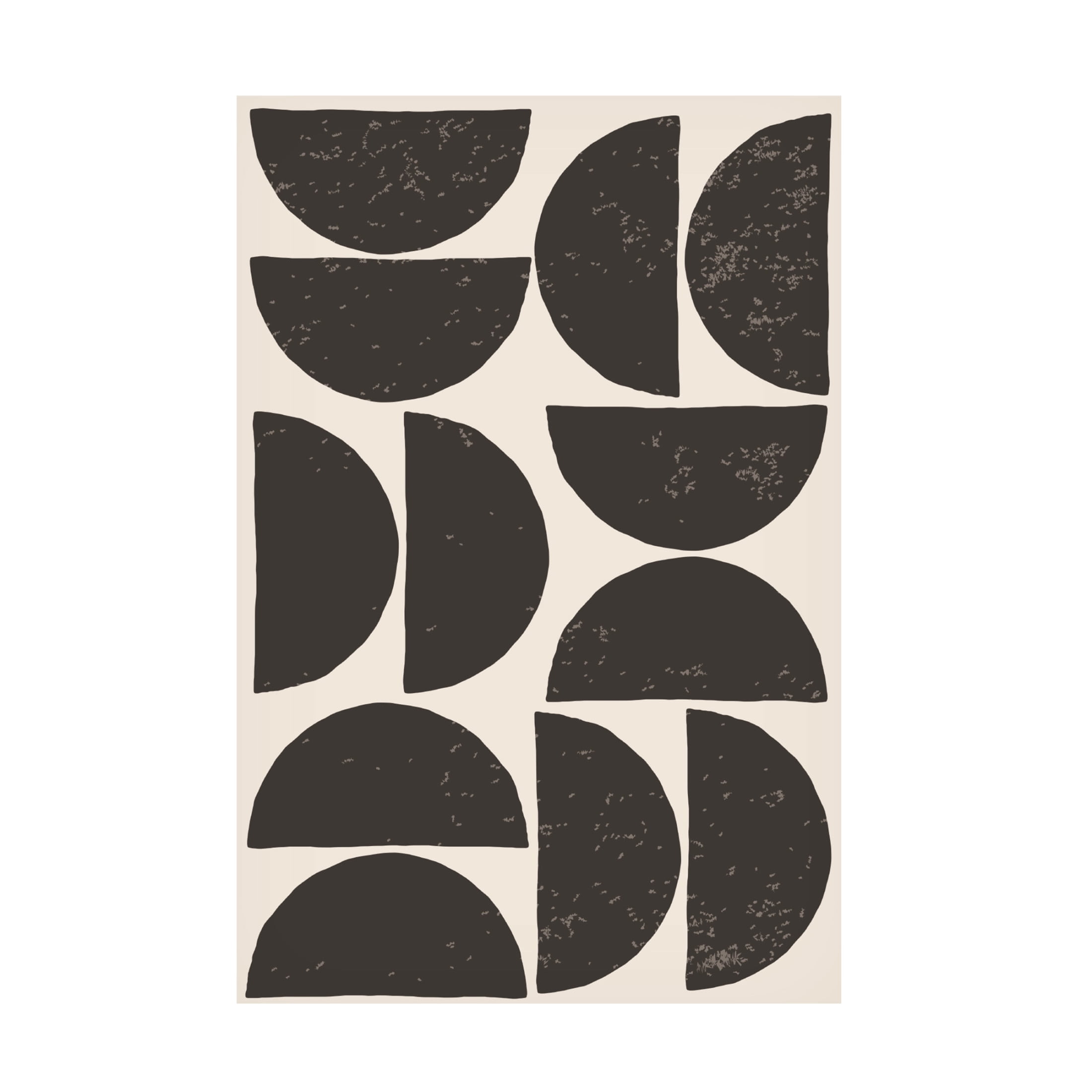 Trademark Fine Art jay stanley  Minimal Circles 1 Canvas Wall Art