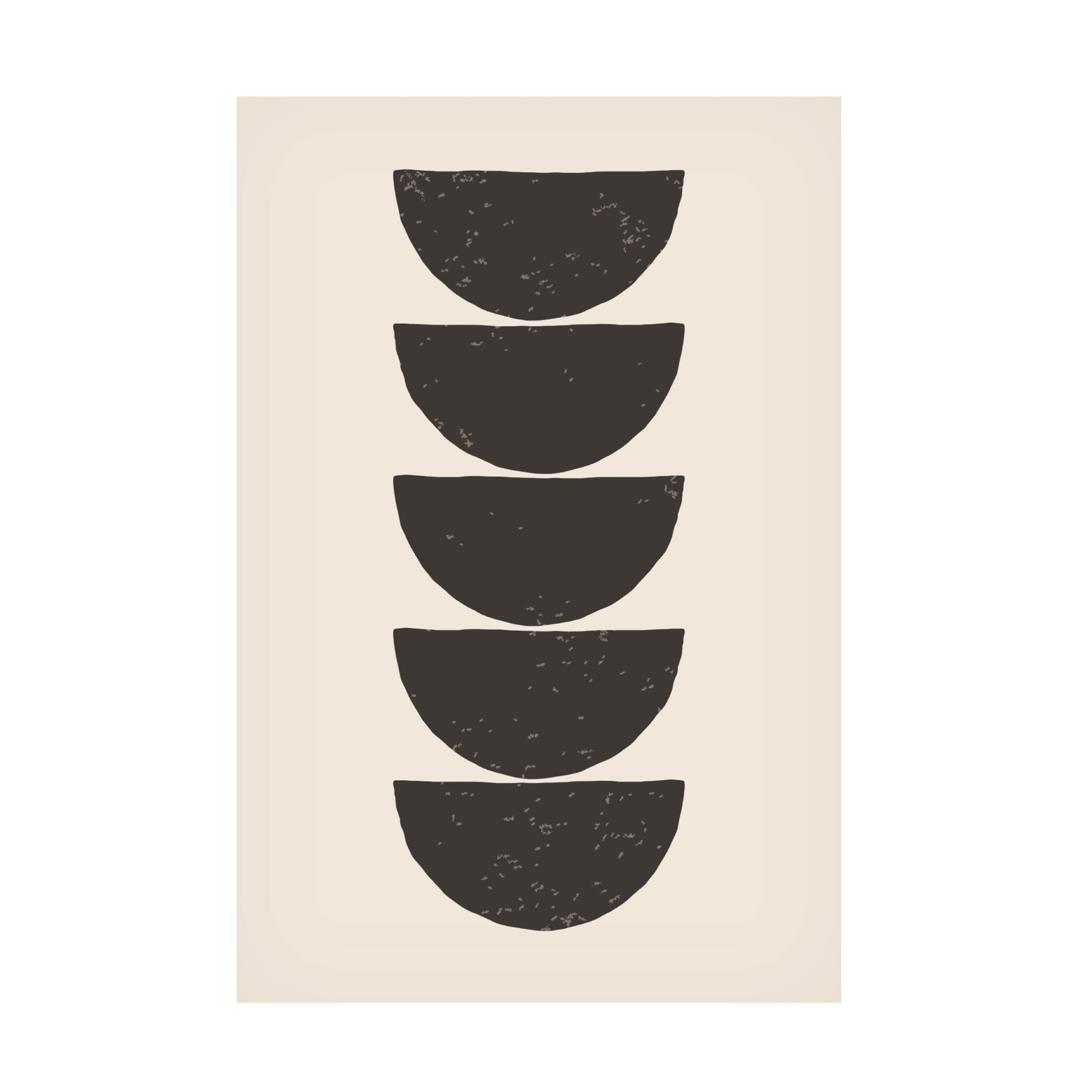 Trademark Fine Art jay stanley  Minimal Circles 3 Canvas Wall Art