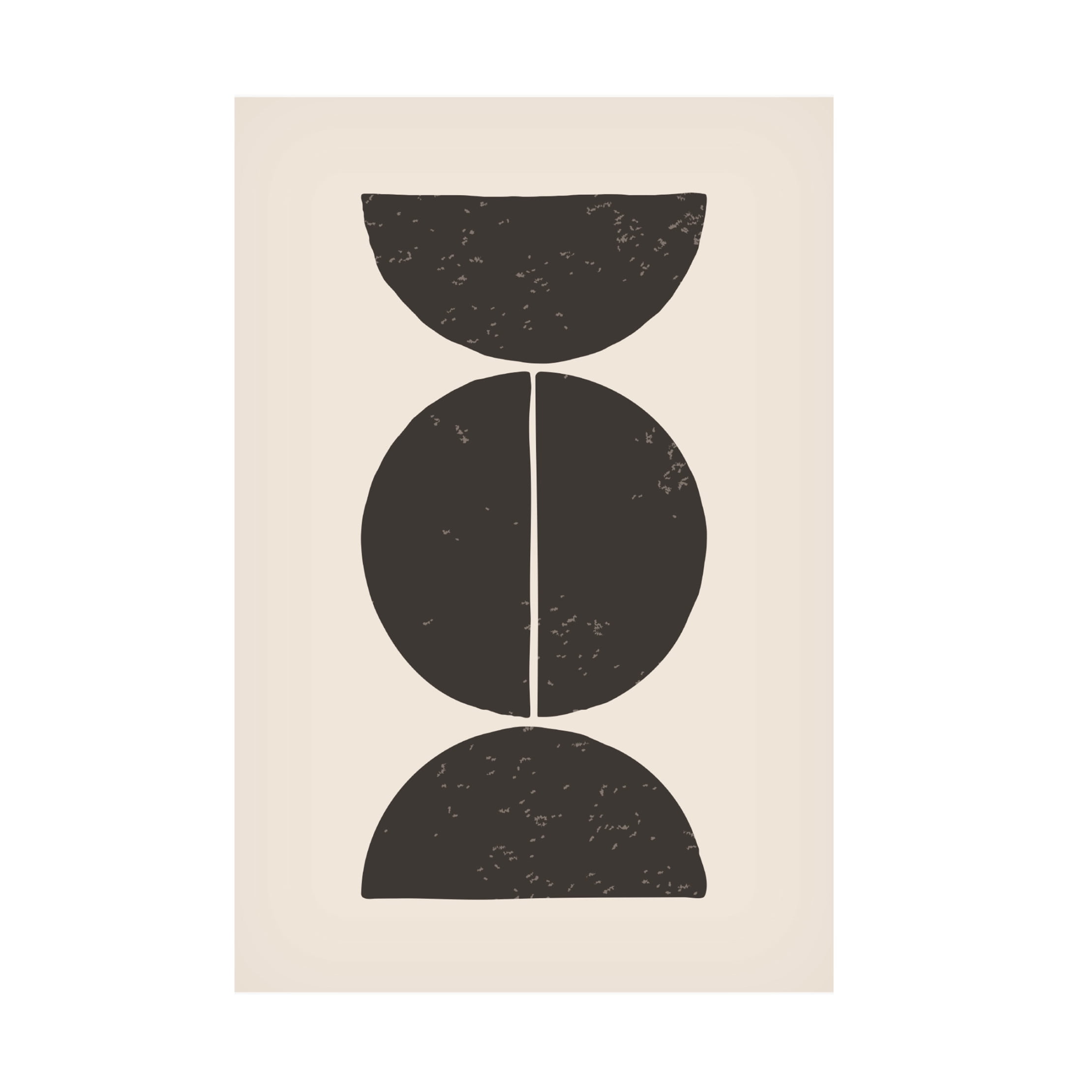 Trademark Fine Art jay stanley Minimal Circles 4 Canvas Wall Art