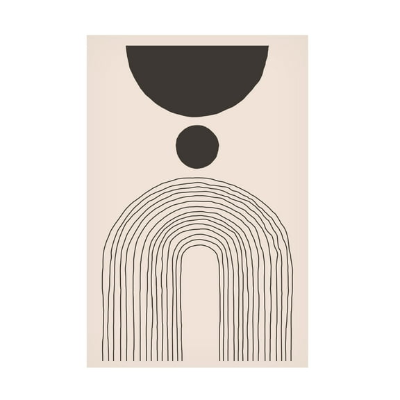 Trademark Fine Art jay stanley Minimal Design Set 10 Canvas Wall Art