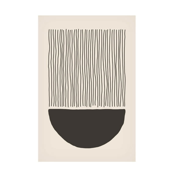 Trademark Fine Art jay stanley Minimal Design Set 12 Canvas Wall Art