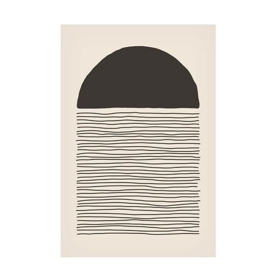 Trademark Fine Art jay stanley  Minimal Design Set 14 Canvas Wall Art