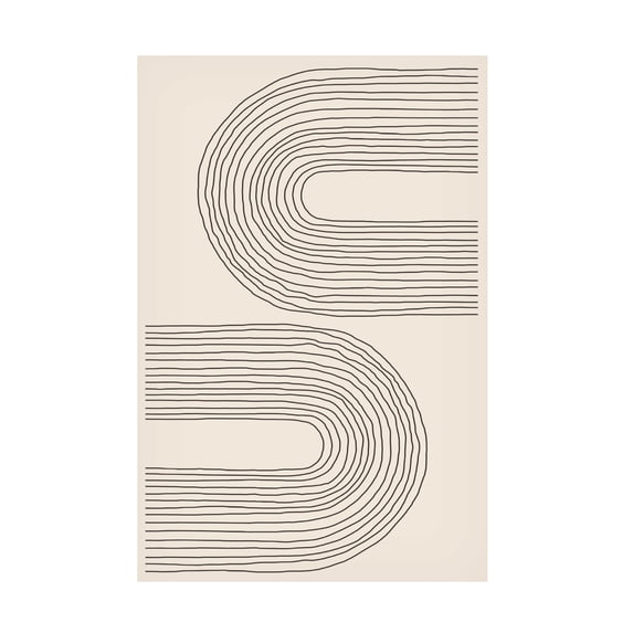 Trademark Fine Art jay stanley Minimal Design Set 17 Canvas Wall Art