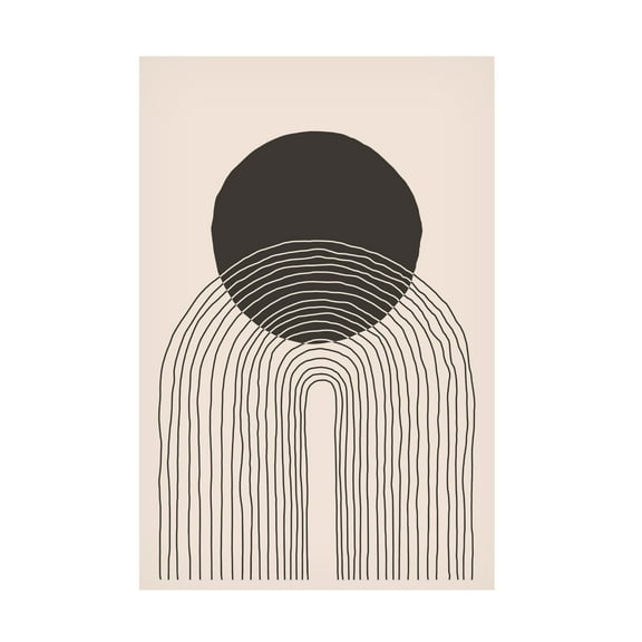 Trademark Fine Art jay stanley Minimal Design Set 8 Canvas Wall Art