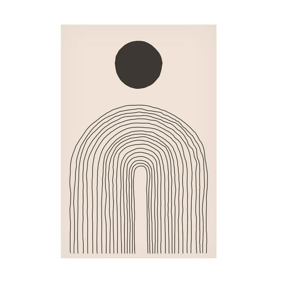 Trademark Fine Art jay stanley Minimal Design Set 9 Canvas Wall Art