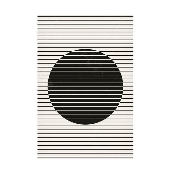 Trademark Fine Art jay stanley  Minimal Geometric 2 Canvas Wall Art