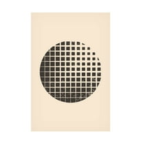 Trademark Fine Art jay stanley Minimal Halftone Shapes 2 Canvas Wall Art