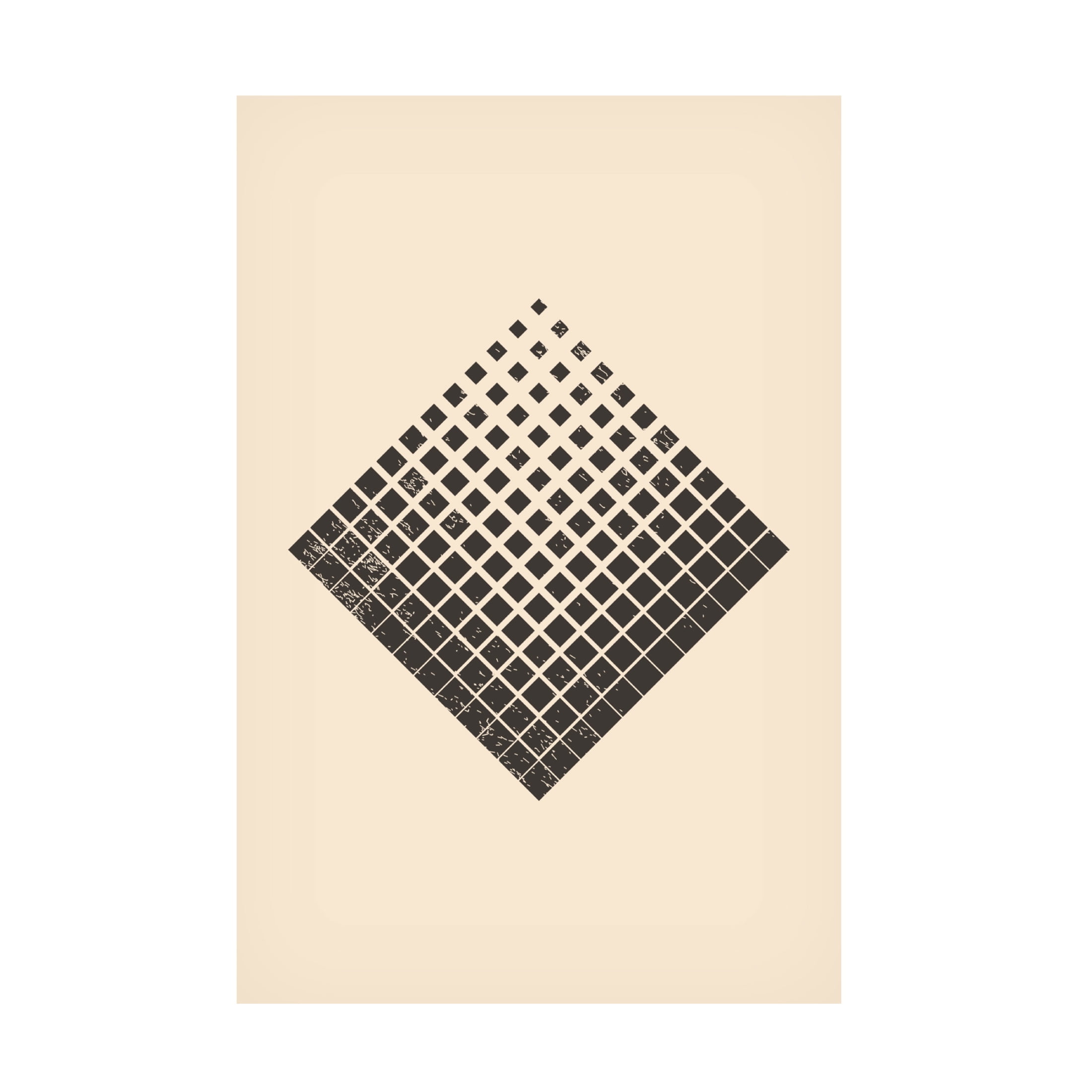 Trademark Fine Art jay stanley  Minimal Halftone Shapes 3 Canvas Wall Art