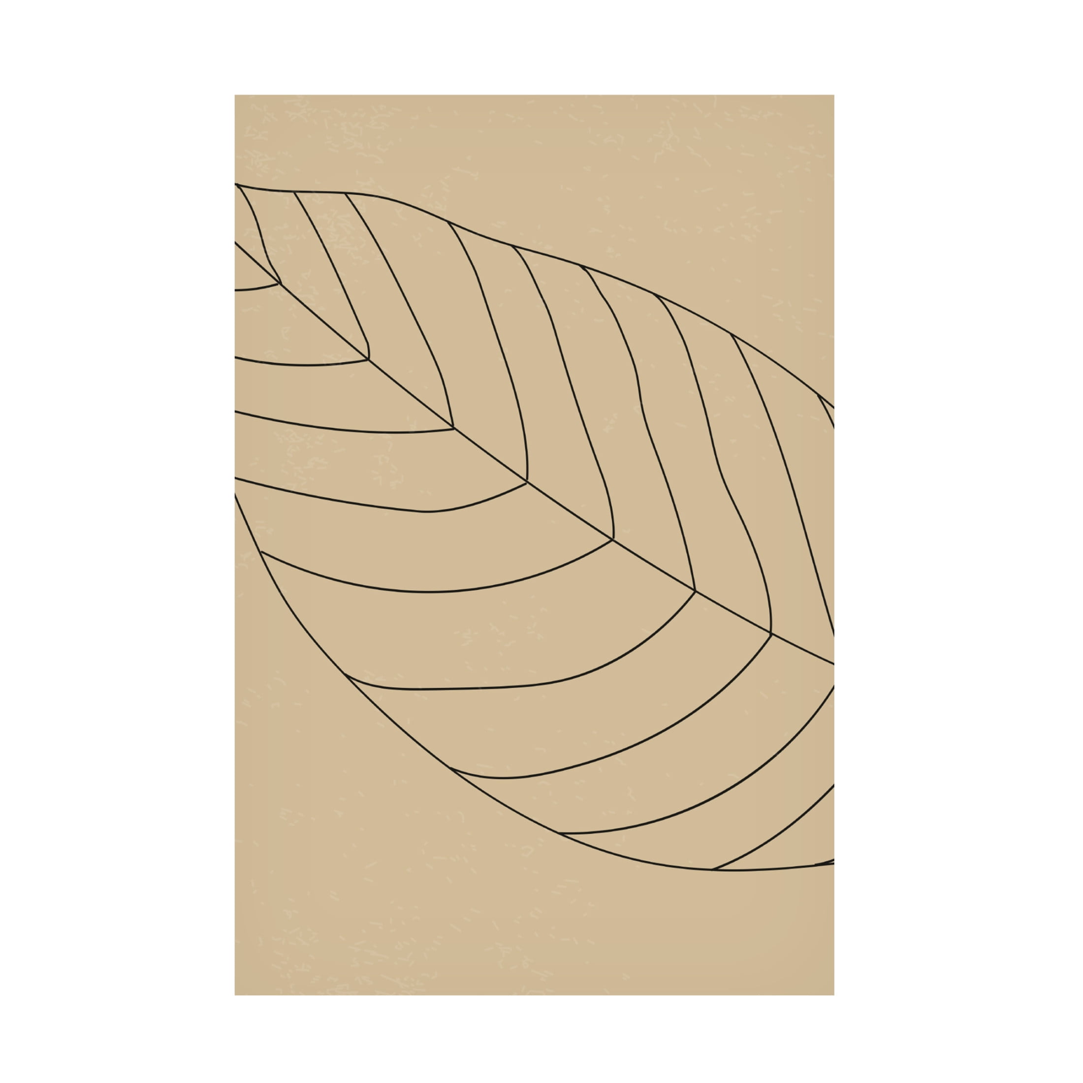Trademark Fine Art jay stanley  Minimal Leaves 2 Canvas Wall Art